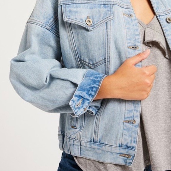 Girlfriend Denim Jacket - Picture 5 of 6